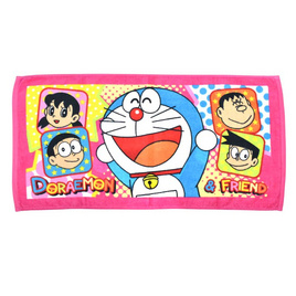 Chilli ผ้าขนหนูลิขสิทธิ์ ขนาด 27x54 นิ้ว Doraemon & Friend - Chilli, อุปกรณ์เครื่องใช้ในห้องน้ำ