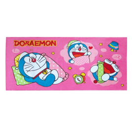 Chilli ผ้าขนหนูลิขสิทธิ์ ขนาด 27x54 นิ้ว Doraemon Good Night - Chilli, บ้านและสวน