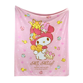 Chilli ผ้าห่มขนมิ้งค์ลิขสิทธิ์55x65นิ้วMy Melody-004 - Chilli, เครื่องนอน