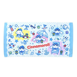 Chilli ผ้าขนหนูลิขสิทธิ์ Cinnamoroll ลายชายหาด - Chilli, อุปกรณ์เครื่องใช้ในห้องน้ำ