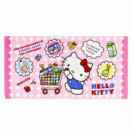 Chilli  ผ้าขนหนูลิขสิทธิ์ Kitty ช้อปปิ้ง - Chilli, อุปกรณ์เครื่องใช้ในห้องน้ำ