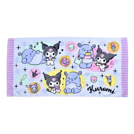 Chilli ผ้าขนหนูลิขสิทธิ์ Kuromi ลายหมี - Chilli, อุปกรณ์เครื่องใช้ในห้องน้ำ