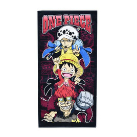Chilli ผ้าขนหนูลิขสิทธิ์ One Piece Black - Chilli, ผ้าเช็ดตัวและชุดคลุม