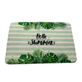 Chiranatda พรมเช็ดเท้า Hello summer - Chiratnatda, อุปกรณ์ตกแต่งภายในบ้าน