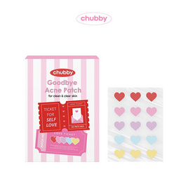 Chubby Goodbye Acne Patch 30 ดวง - Chubby, ดูแลผิวหน้า