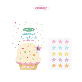 Chubby Goodbye Acne Patch 30 ดวง - Chubby, ดูแลผิวหน้า