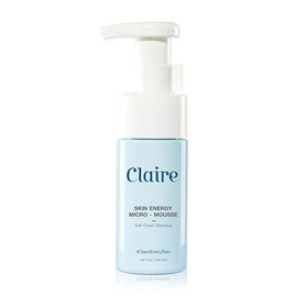 Claire โฟมมูสทำความสะอาดผิวหน้า Skin Energy Micro Mousse 100 มล. - Claire, ซูเปอร์มาร์เก็ต