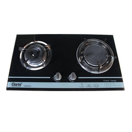 Clarte' เตากระจกชนิดฝัง 2 หัว Infrared Iron รุ่น GIB4041 - Clarte', ห้องครัวและอุปกรณ์