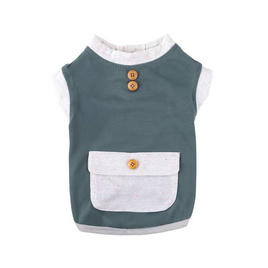 Clawset เสื้อกล้ามสัตว์เลี้ยง ชุดรักษ์โลก ฟ้า - Clawset, แฟชั่นสุนัข และแมว
