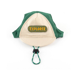 Clawset หมวกสัตว์เลี้ยง Explorer สีเขียว - Clawset, แฟชั่นสุนัข และแมว