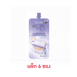 Clio คิล คัฟเวอร์ เมช เบลอ คุชชั่น 5 กรัม (แพ็ก 6 ซอง) - คลีโอ, ผิวหน้า