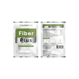 Clover Plus ไฟเบอร์พลัส รสเลม่อน บรรจุ 10 ซอง - Clover Plus, บำรุงระบบทางเดินอาหาร (ย่อยอาหาร, การขับถ่าย ดีท็อกซ์)