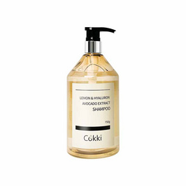 Cokki แชมพู Lemon & Hyaluron Avocado Extract Shampoo 750 กรัม - Cokki, แชมพูและครีมนวดผม