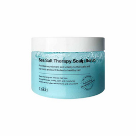 Cokki สครับหนังศีรษะ Sea Salt Therapy Scalp hair Scrub 300 กรัม - Cokki, บำรุงผม และดูหนังศีรษะ