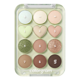 Colorgram พาเลทอายแชโดว์ Pin Point Eyeshadow Palett 9.9 กรัม - Colorgram, ทาตา