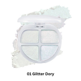 Colorgram พาเลทอายแชโดว์ Tintin Dory Eyeshadow Palette 4 กรัม - Colorgram, ทาตา