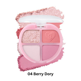 Colorgram พาเลทอายแชโดว์ Tintin Dory Eyeshadow Palette 4 กรัม - Colorgram, ทาตา