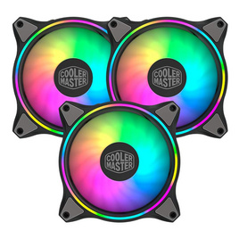 Cooler Master พัดลมติดเคส MasterFan MF120 Halo 3in1 ARGB - Cooler Master, Cooling Fan