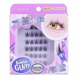 Cosluxeขนตาปลอม Winky Eyes Bubble Gum Eyelashes Douyin Style No.01 Mango Mellow(30ช่อ/ชุด) - Cosluxe, เครื่องใช้ส่วนตัว/เสริมความงาม