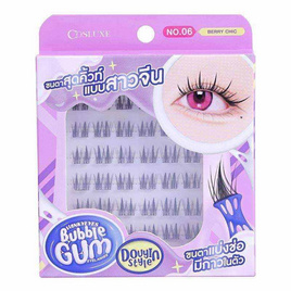 Cosluxe ขนตาปลอม Winky Eyes Bubble Gum Eyelashes Douyin Style No.06 Berry Chic (36ช่อ/ชุด) - Cosluxe, เครื่องใช้ส่วนตัว/เสริมความงาม