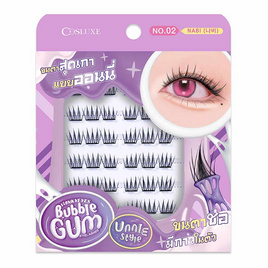 Cosluxe ขนตาปลอมมีกาวในตัว Winky Eyes Bubble Gum Eyelashes Unnie Style (36ช่อ) - COSLUXE, COSLUXE