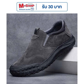 DAZZLING รองเท้าผ้าใบชาย Suede Slip DZ-335 - DAZZLING, รองเท้า