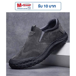 DAZZLING รองเท้าผ้าใบชาย Suede Slip DZ-335 - DAZZLING, รองเท้า