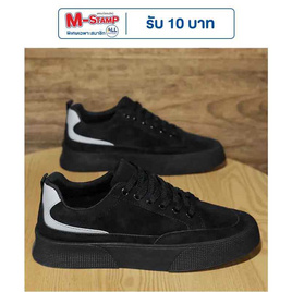 DAZZLING รองเท้าผ้าใบหนังกลับ soft sole versatile DZ-BT91 - DAZZLING, รองเท้า