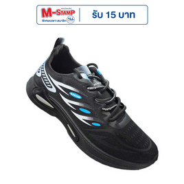 DAZZLING รองเท้าผ้าใบชายsoft-soled hiking shoes WHM-k33-BK - DAZZLING, แฟชั่น
