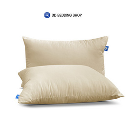 DD Bedding หมอนหนุนแพ็กคู่ DUDO 17 นิ้วx27 นิ้ว SS พื้นครีม (2 ใบ) - DD Bedding, มหกรรมบ้านและสวน