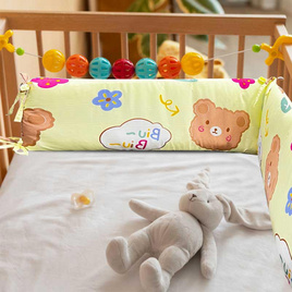 DD แผ่นกันขอบเตียง, แผ่นกั้นเอนกประสงค์ ลาย Little bea (12 x 30 นิ้ว) - DD Bedding, DD Bedding