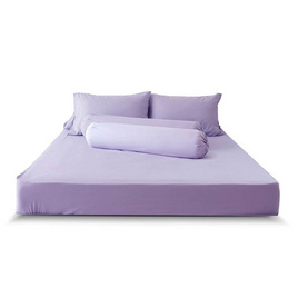 DD ชุดผ้าปูที่นอน รุ่น Soft Touch ขนาด 5 ฟุต สีม่วง (5 ชิ้น) - DD Bedding, เครื่องนอน