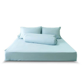 DD ชุดผ้าปูที่นอน รุ่น Soft Touch ขนาด 5 ฟุต สีเขียวมิ้น (5 ชิ้น) - DD Bedding, เครื่องนอน