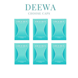 DEEWA ชูสแคป บรรจุ 10 แคปซูล (แพ็ก 6 กล่อง) - DEEWA, สินค้าเพื่อสุขภาพ