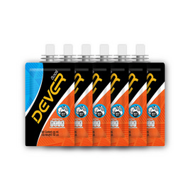 DEVER Energy gel ดีเวอร์ เครื่องดื่มแบบเจล รสผลไม้รวม 100 มล. (รวม 6 ซอง) - Dever, อาหารเสริมการออกกำลังกาย