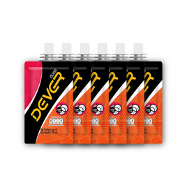 DEVER Energy gel ดีเวอร์ เครื่องดื่มแบบเจล รสลิ้นจี่ 100 มล. (รวม 6 ซอง) - Dever, Dever