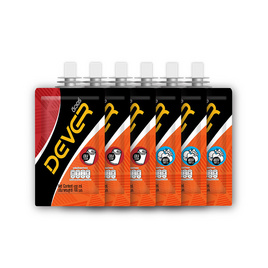 DEVER Energy gel set เครื่องดื่มแบบเจล 100 มล. รสโคล่า 3 ซอง และรสผลไม้รวม 3 ซอง (รวม6ซอง) - Dever, Dever