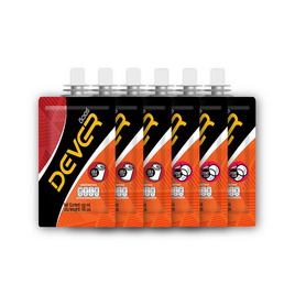 DEVER Energy gel set เครื่องดื่มแบบเจล 100 มล.รสโคล่า 3 ซอง และรสลิ้นจี่ 3 ซอง (รวม 6 ซอง) - Dever, อาหารเสริมหลังการออกกำลังกายเพื่อฟื้นฟู