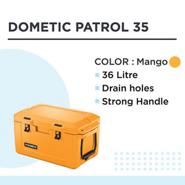 DOMETIC PATR35 PATROL ICEBOX ถังเก็บความเย็น ขนาด 36 ลิตร - Dometic, การเดินป่า