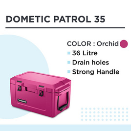 DOMETIC PATR35 PATROL ICEBOX ถังเก็บความเย็น ขนาด 36 ลิตร - Dometic, การเดินป่า