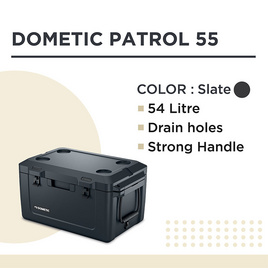 DOMETIC PATR55 PATROL ICEBOX ถังเก็บความเย็น ขนาด 54.3 ลิตร - Dometic, Dometic