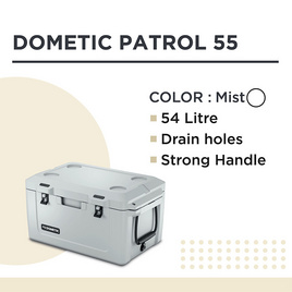 DOMETIC PATR55 PATROL ICEBOX ถังเก็บความเย็น ขนาด 54.3 ลิตร - Dometic, การเดินป่า