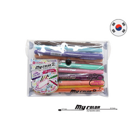 DONG-A ปากกาสี My Color 2 ชุด 15 สี MC2-15C - DONG-A, เครื่องเขียน
