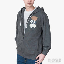 DOSH UNISEX JACKET HOOD WE BARE BEARS เสื้อแจ็คเก็ตฮู้ด รุ่น DBBMJ5055 - DOSH, แฟชั่นผู้ชาย