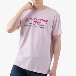 DOSH UNISEX T HIRTS PINK PANTHER เสื้อยืดคอกลม แขนสั้น 9DPPMT5019 - DOSH, 7Online