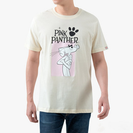 DOSH UNISEX T HIRTS PINK PANTHER เสื้อยืดคอกลม แขนสั้น 9DPPMT5025 - DOSH, เสื้อผ้าและเครื่องประดับ