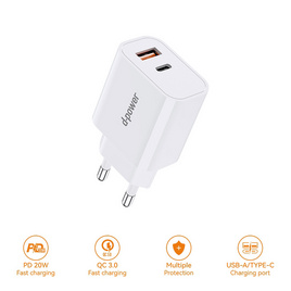 D-Power Adapter 20W รุ่น AP-25 White - D-Power, สินค้าใหม่ไอทีแกดเจ็ท