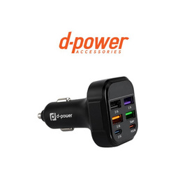 D-Power หัวชาร์จในรถ  รุ่น QC-05 - D-Power, สายชาร์จ