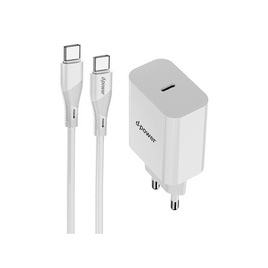 D-Power ชุดชาร์จ Type C to C รุ่น APP-28 C to C - D-Power, อุปกรณ์สำหรับโทรศัพท์