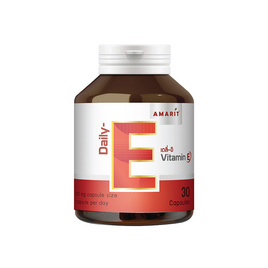 Daily-E วิตามิน อี บรรจุ 30 แคปซูล - Amarit, สินค้าใหม่